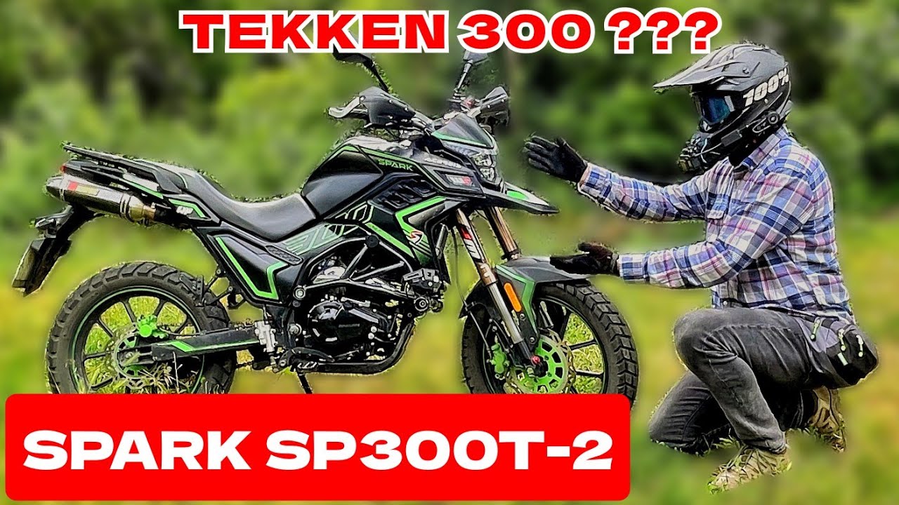 ОБЗОР на Spark sp 300 T-2, 2024г | Как будто TEKKEN 300 ??? | небольшой Тест-Драйв на SPARK SP300T-2