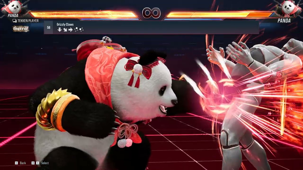 Tekken 8 - Panda Full Move List (Launch Version)