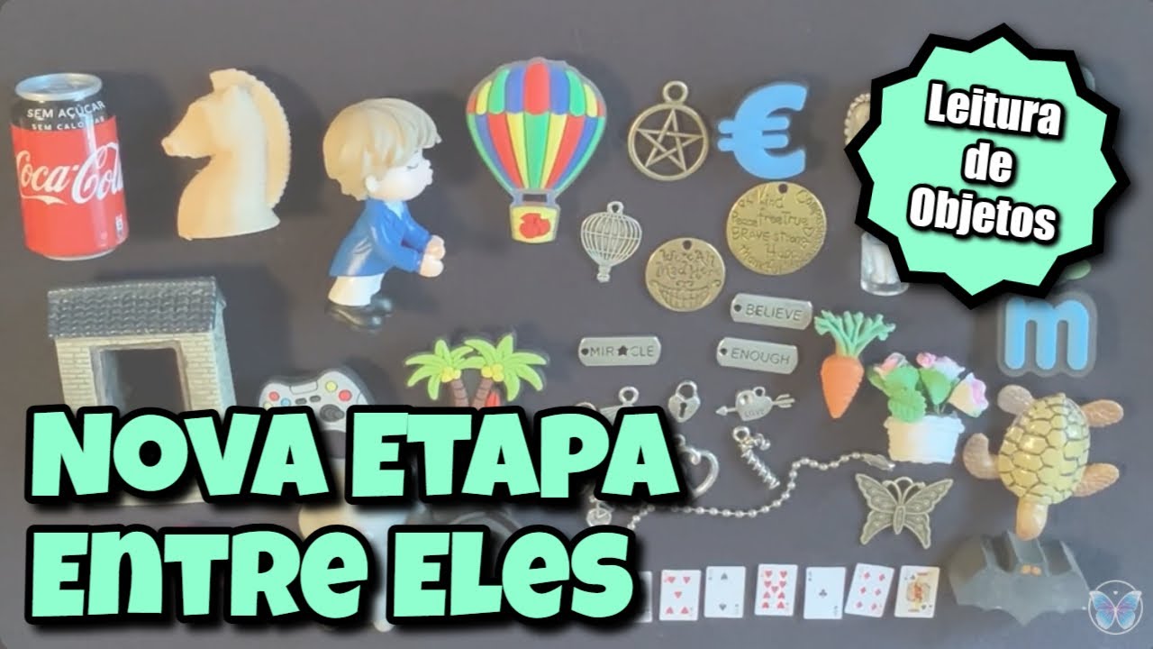 Nova Etapa Entre Eles (Amor) 🦄💙⭐ Leitura de Objetos