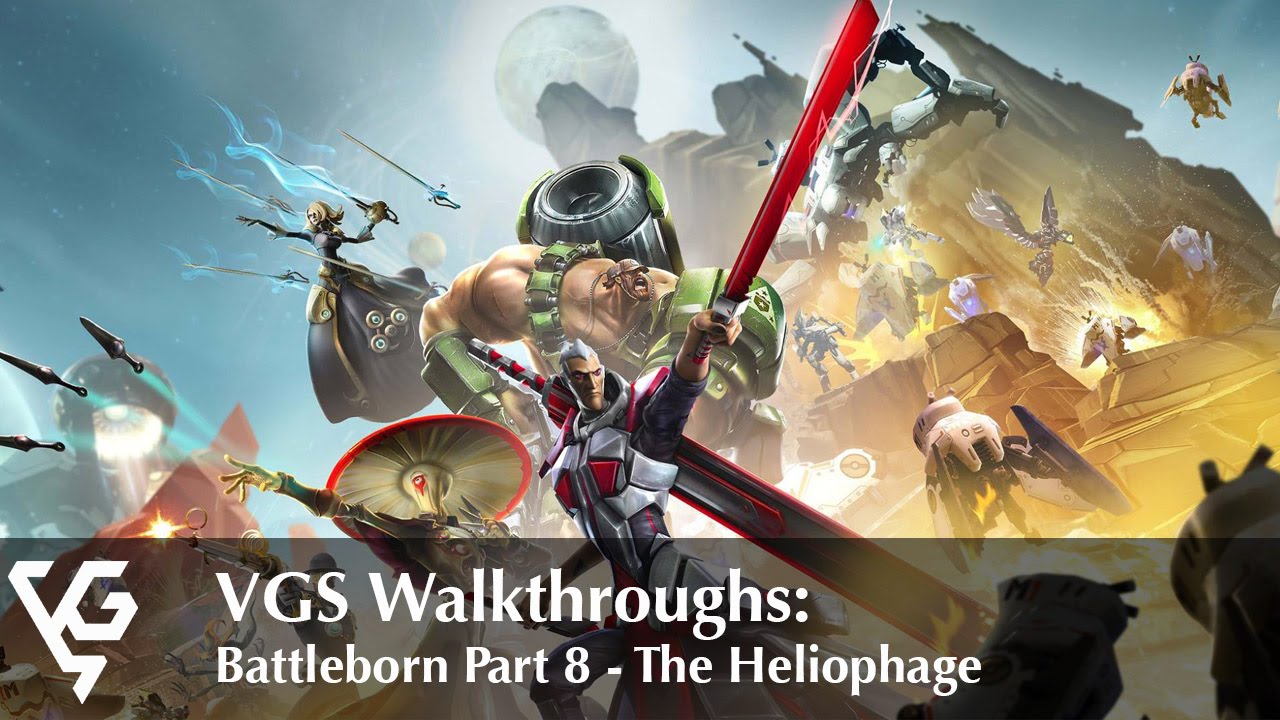 Battleborn Walkthrough Part 9 - The Heliophage