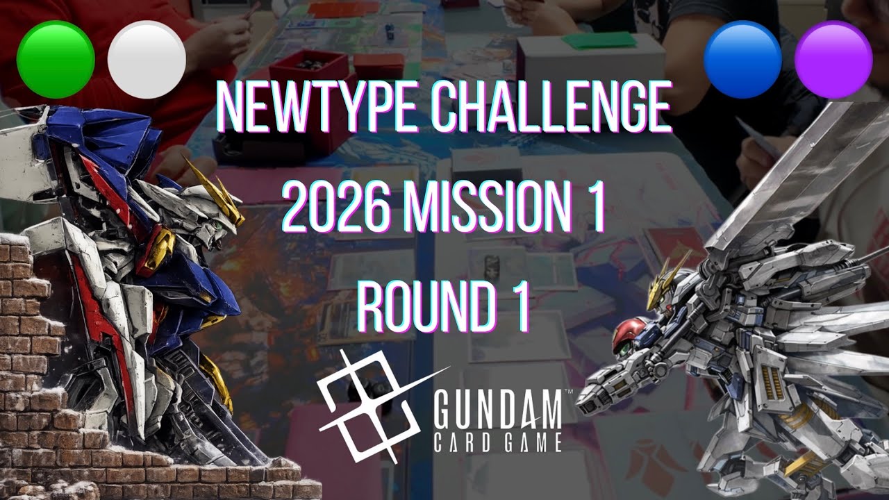 NewType Challenge: 2026 Mission 1 (ROUND 1) - GW WING ZERO vs BP BARBATOS LUPUS