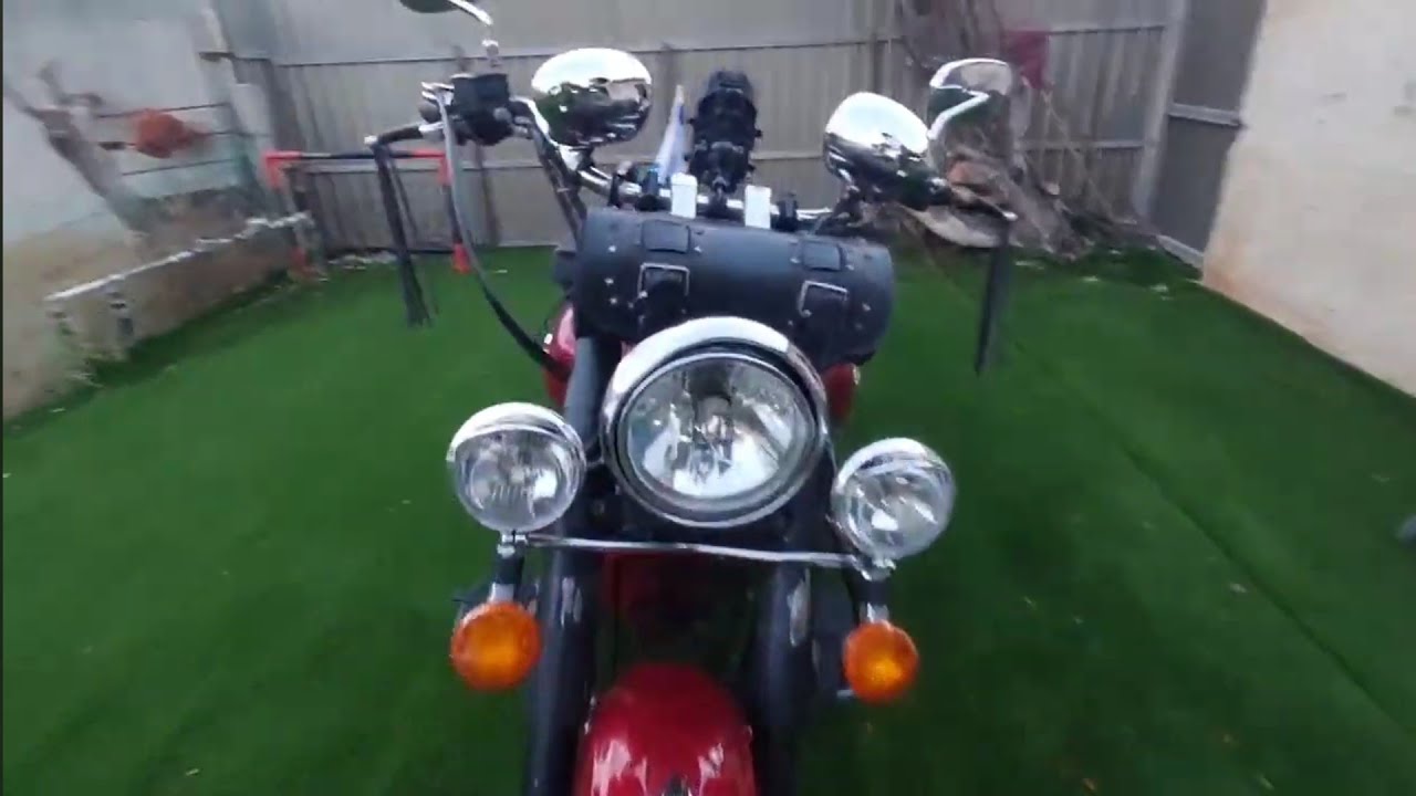 Kawasaki Vulcan 900 light bar