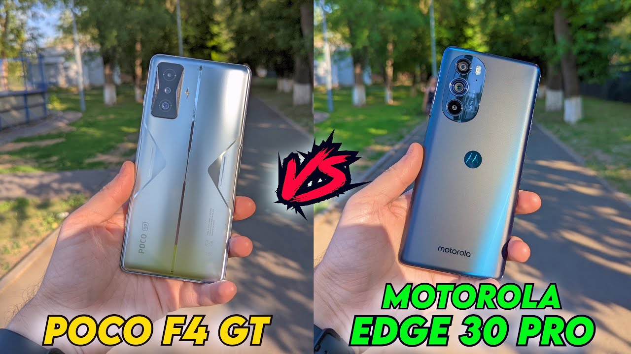 Poco F4 GT vs Motorola Edge 30 Pro | Camera Test