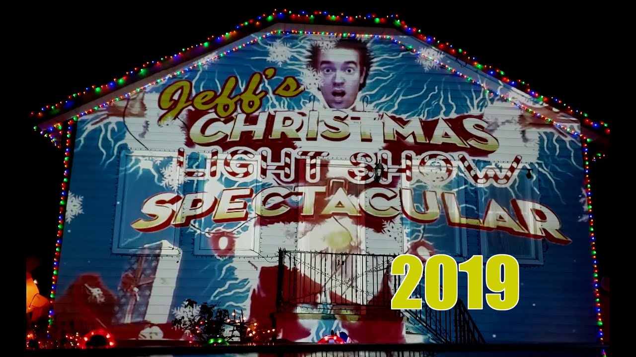 Jeff's Christmas Light Show Spectacular 2019! LIVE