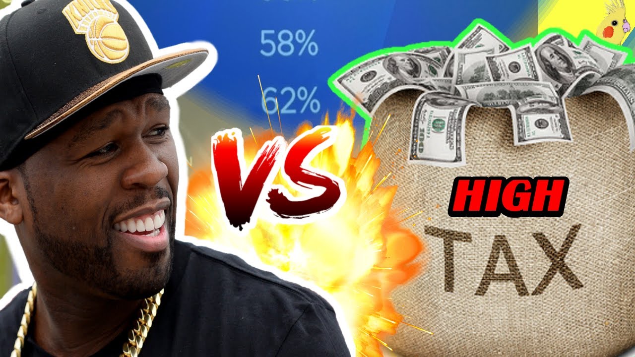 50 Cent VS High Taxes (CPA Explains FACTS VS Misinformation Surrounding Tax CONTROVERSY) 💰