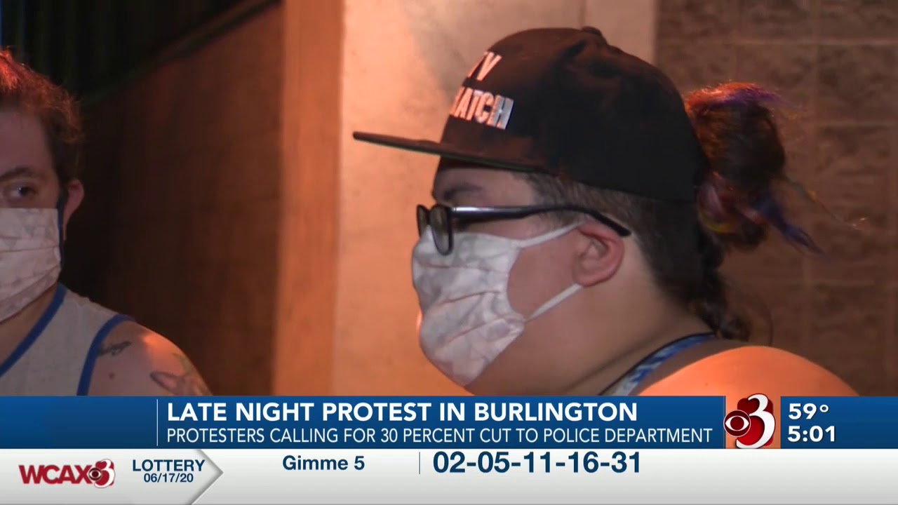 Late night protest outside BPD