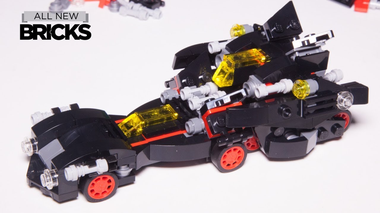 Lego Batman Movie 30526 The Mini Ultimate Batmobile Lego Speed Build