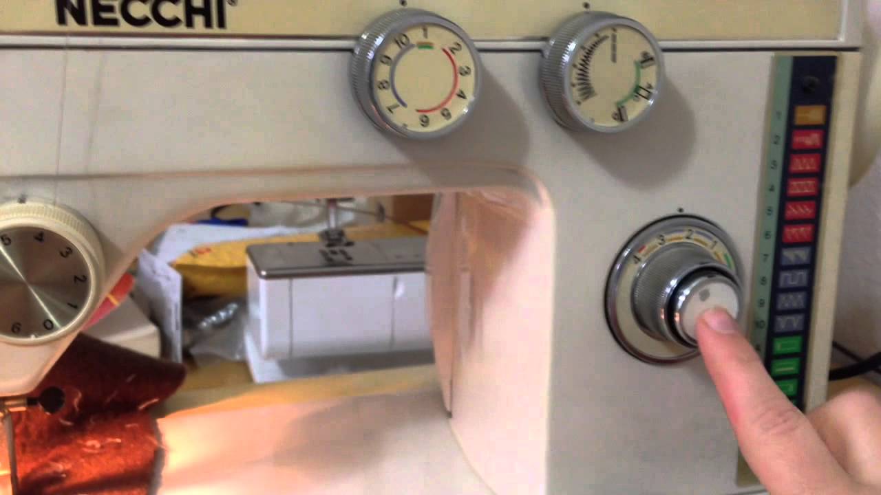 Amber's Necchi Machine Basics