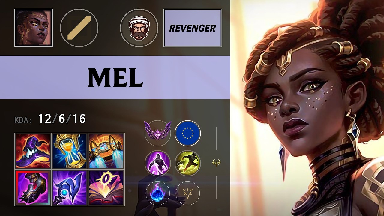 (3BL Revenger) Mel Mid vs Viktor - EUW Master Patch 26.13