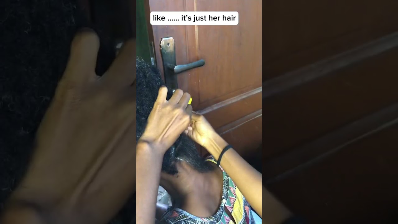 Natural hair twist for mom💕💕 