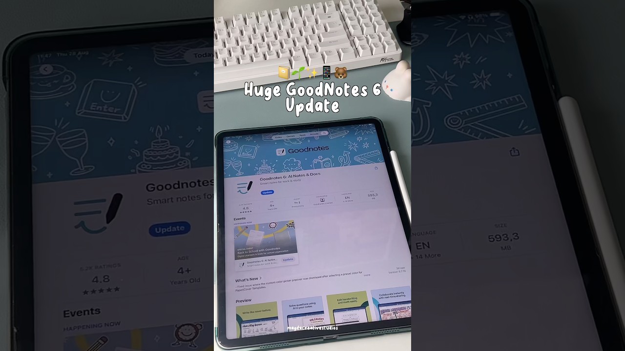 Huge GoodNotes 6 Update 📔🌱 #goodnotes  #digitalplanner  #goodnotesplanner