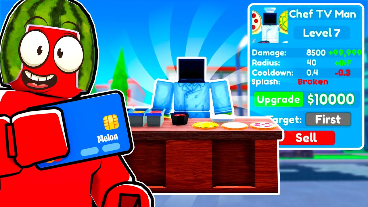 How To Unlock The CHEF TV MAN In Toilet Tower Defense