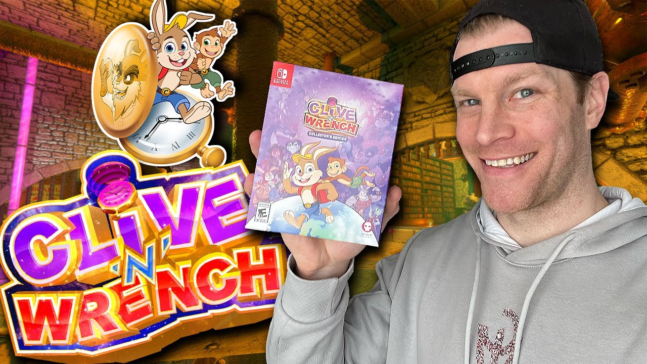 Clive And Wrench Collectors Edition Unboxing and Gameplay!