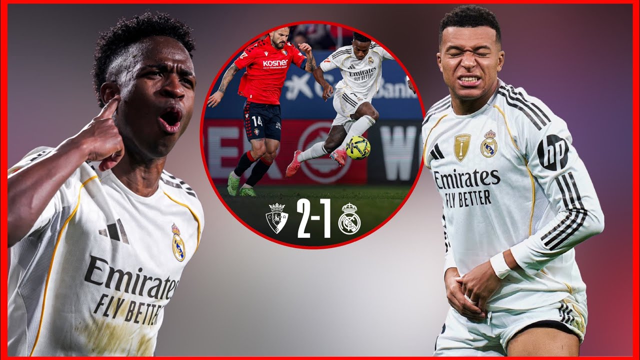 🤬 DERROTA DURA del MADRID | VINICIUS GOL EL UNICO que CORRIO | MBAPPE SIGUE PESIMO y ADOLORIDO