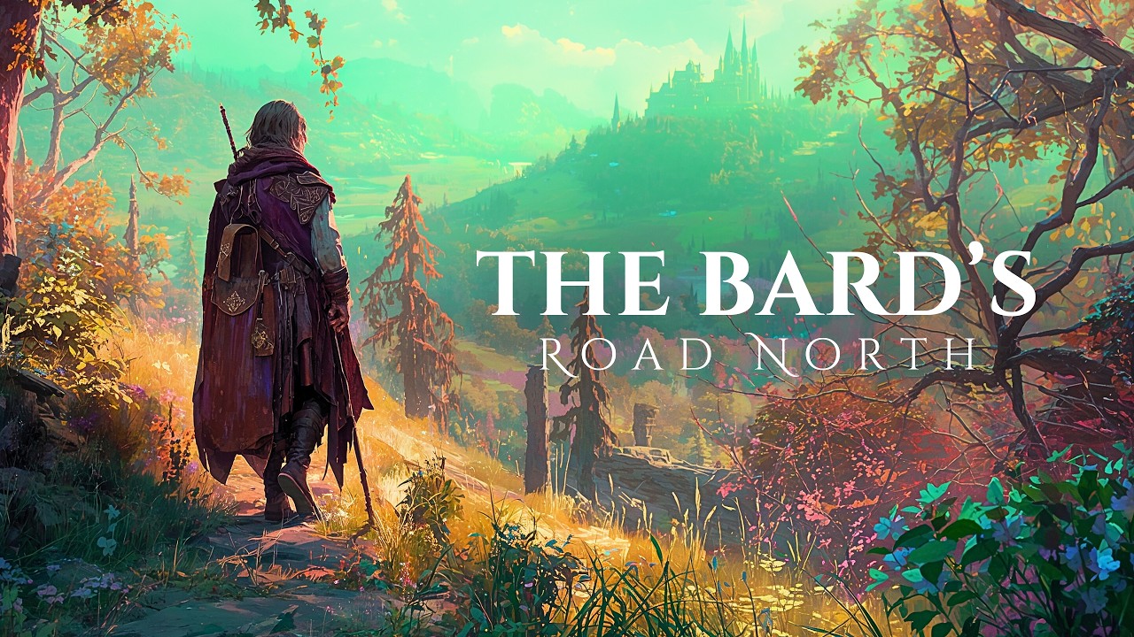 Fantasy Celtic Music for Focus & Relax | The Bard's Road North