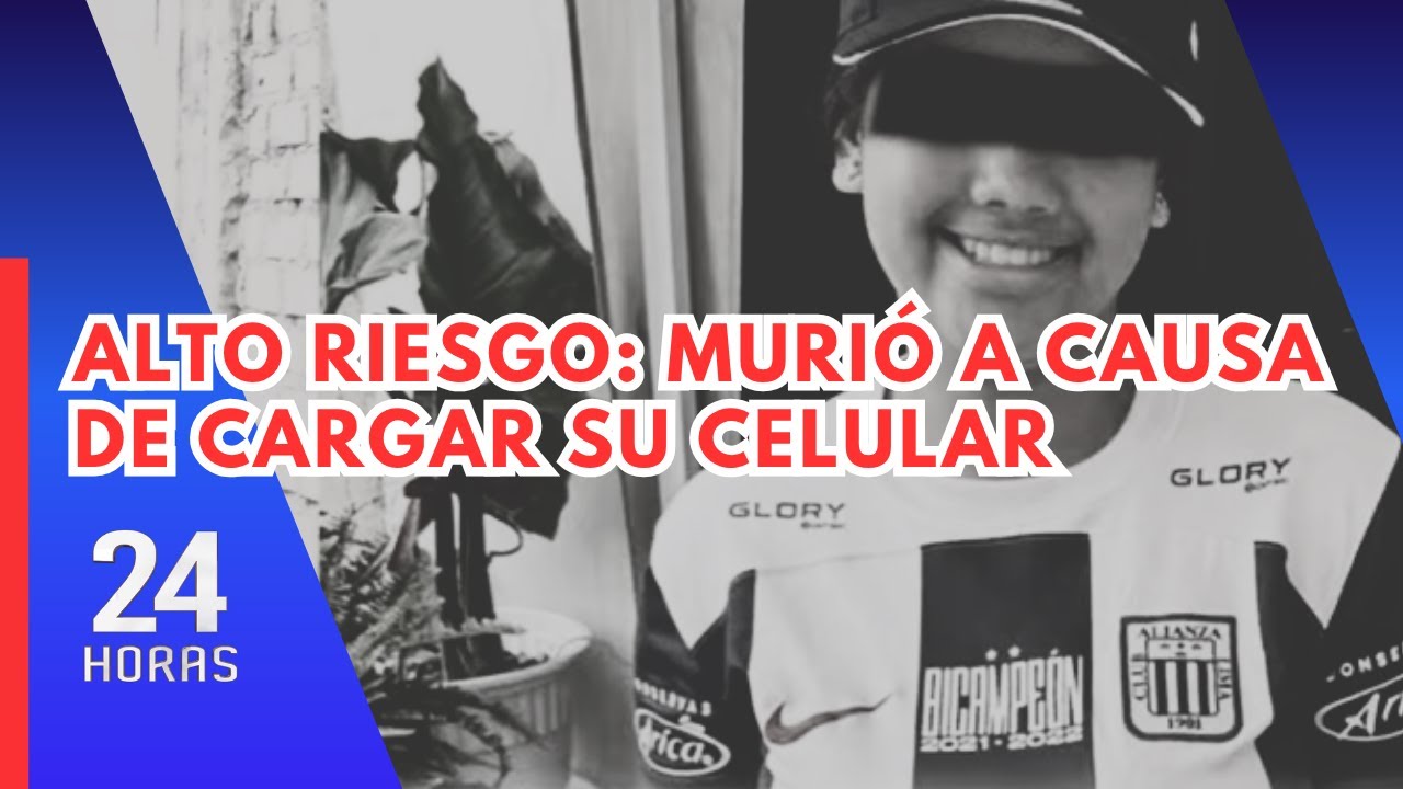 VES: escolar muere electrocutada mientras usaba su celular conectado al cargador
