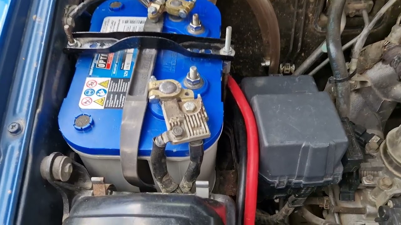 Acumulator Optima Blue Top 55AH pentru Suzuki Jimny cu troliu.