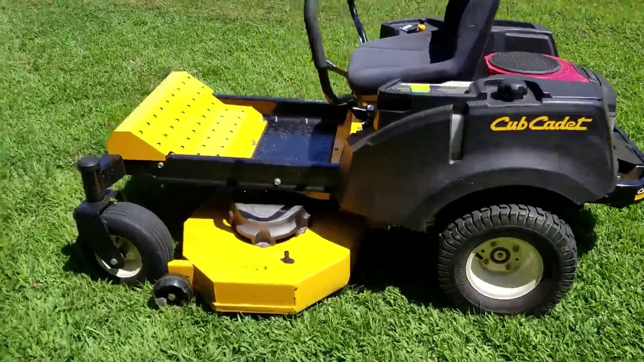 Leveling the deck on a Cub Cadet RZT L 46