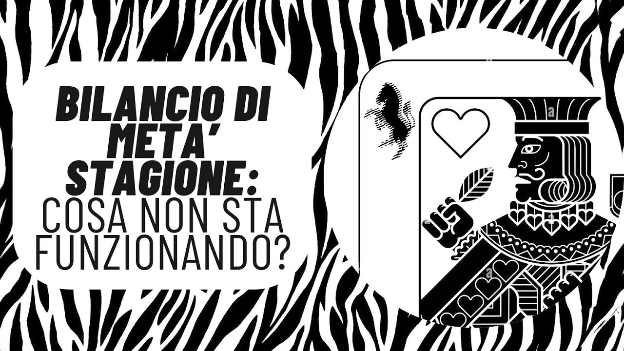 📊 BILANCIO JUVE A META' STAGIONE: RESPONSABILITA' E FATTORI DI UN AVVIO ALTALENANTE...