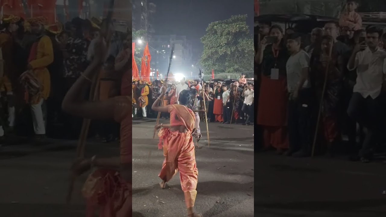 शिवजयंती निम्मित एक शहर एक शोभायात्रा कामोठे ( मर्दानी खेळ लेझीम ढोल ताशे डी जे)