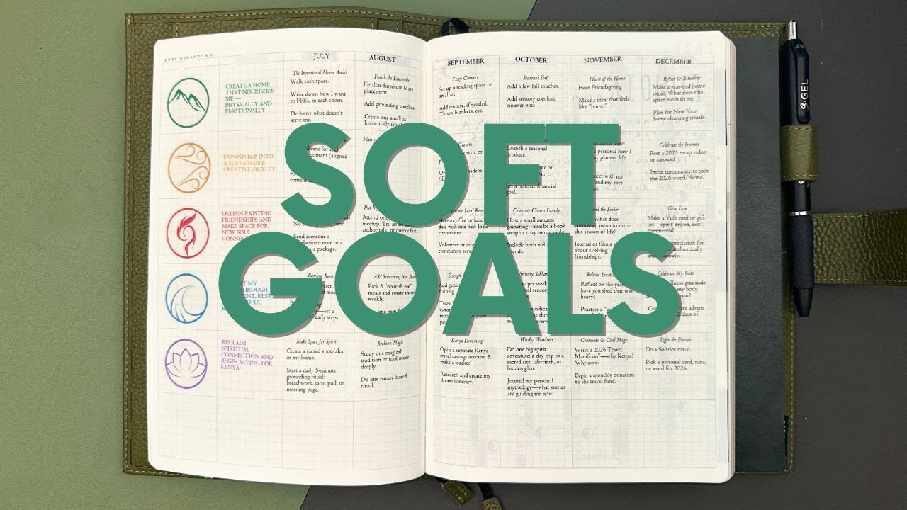 The Power of Soft Goals | A Gentle Guide to Reclaiming Your Year #ELOS #RESET