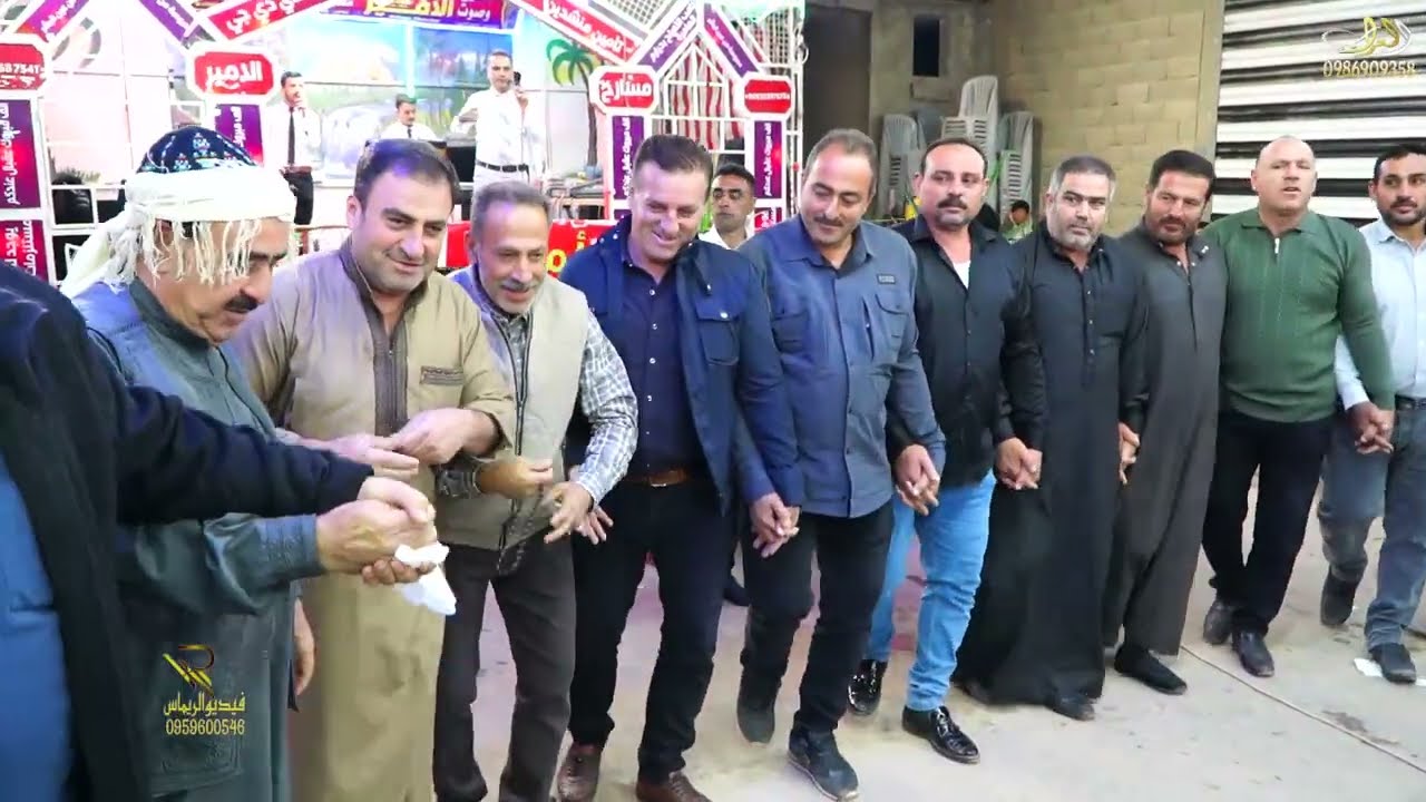 صوت العراب يقدم - حفل زفاف العريس : علي محمود النجار - مع الفنان : احمد حوا / 2 /