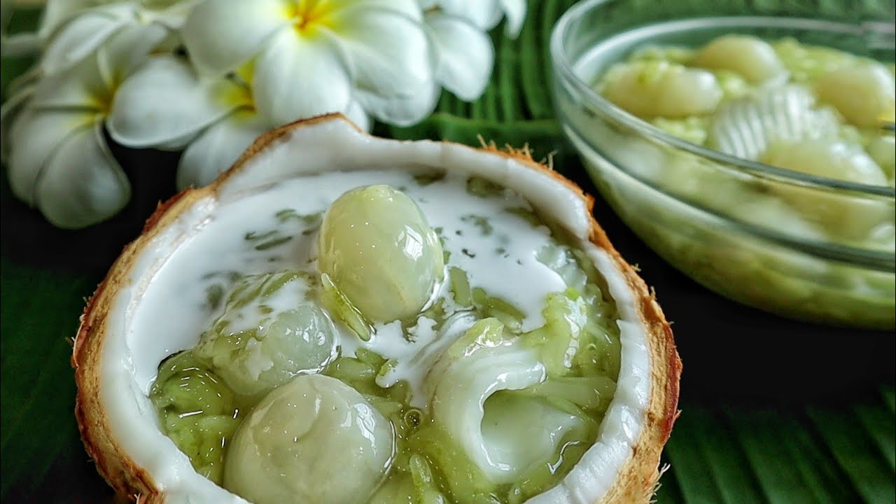 ข้าวเม่าเปียกลำใยมะพร้าวอ่อน วิธีต้มข้าวเม่าให้เม็ดสวยนุ่ม ไม่เละเป็นโจ๊ก
