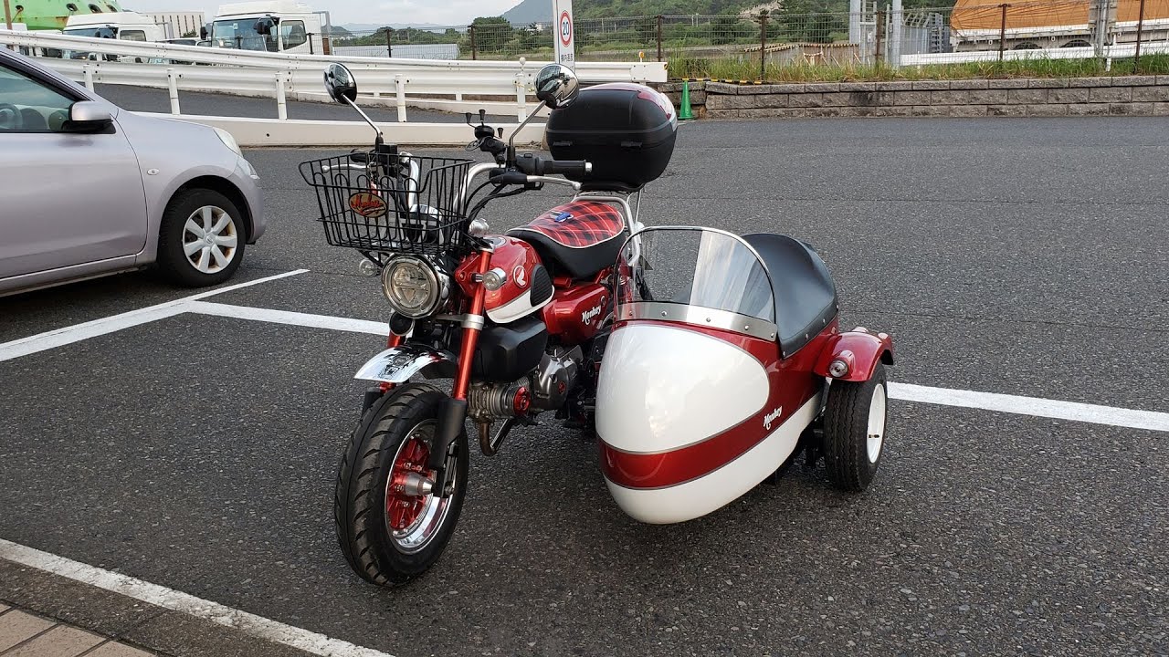 モンキー125サイドカー引取り　前編