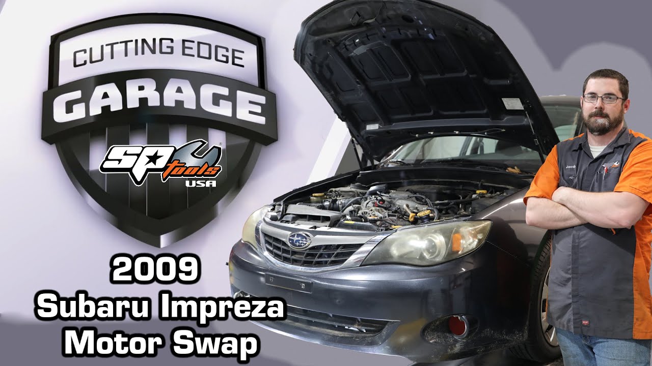 SP Tools USA | 2009 Subaru Impreza Motor Swap & CEAS Garage