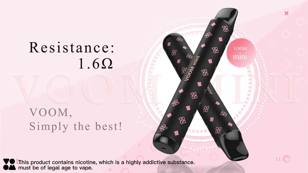 VOOM MINI 800 PUFFS DISPOSABLE VAPE