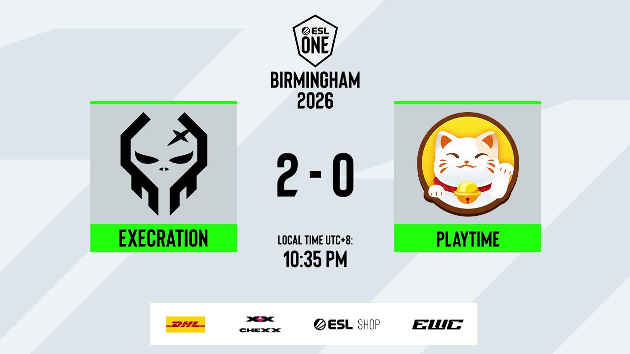 ESL One Birmingham 2026 Closed Qualifiers - SEA - Day 2