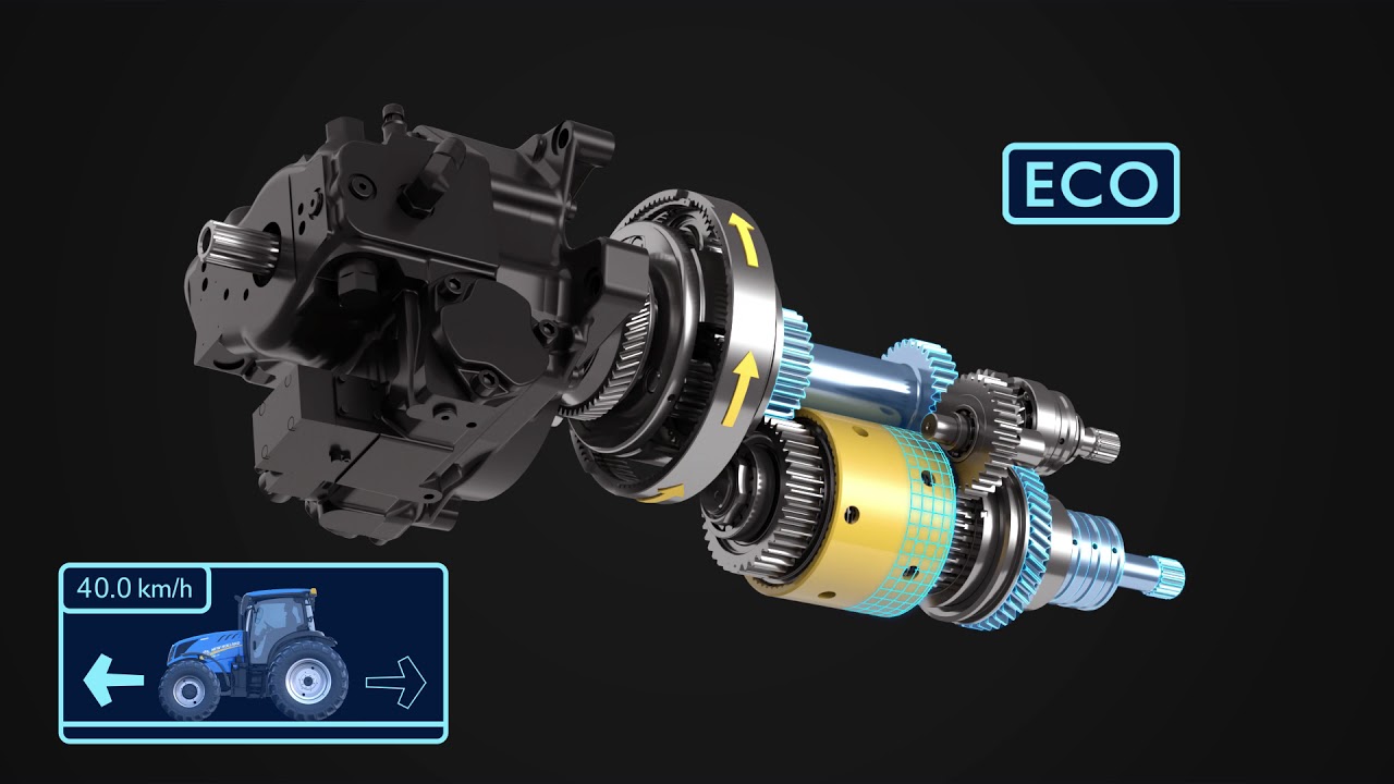 New Holland T5 Auto Command&trade; CVT transmission
