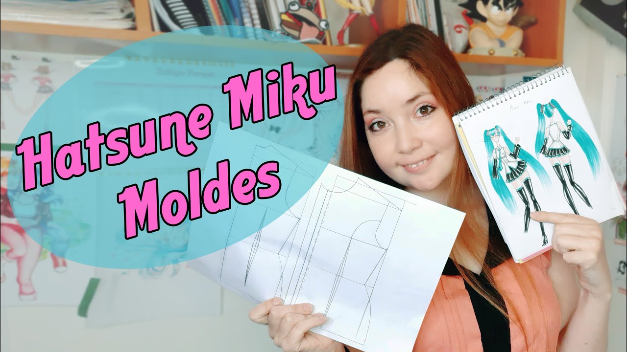 Cosplay de Hatsune MIKU 💙 {Parte 1: moldes} 📐 ~ TUTORIAL ✅