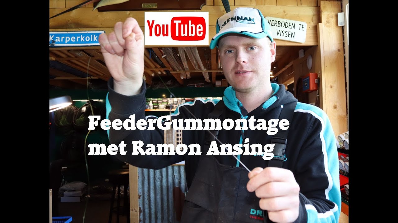 Hoe maak je nu een montage van Feeder Gum.
