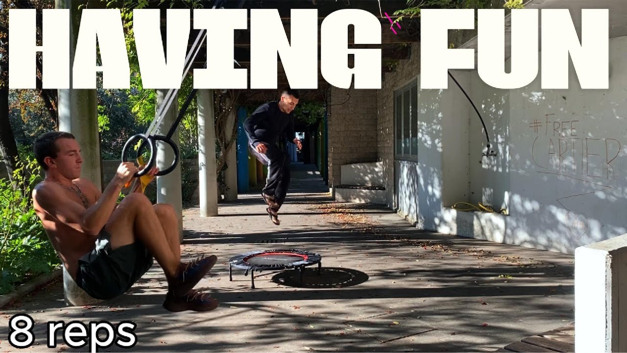 doing exercises
