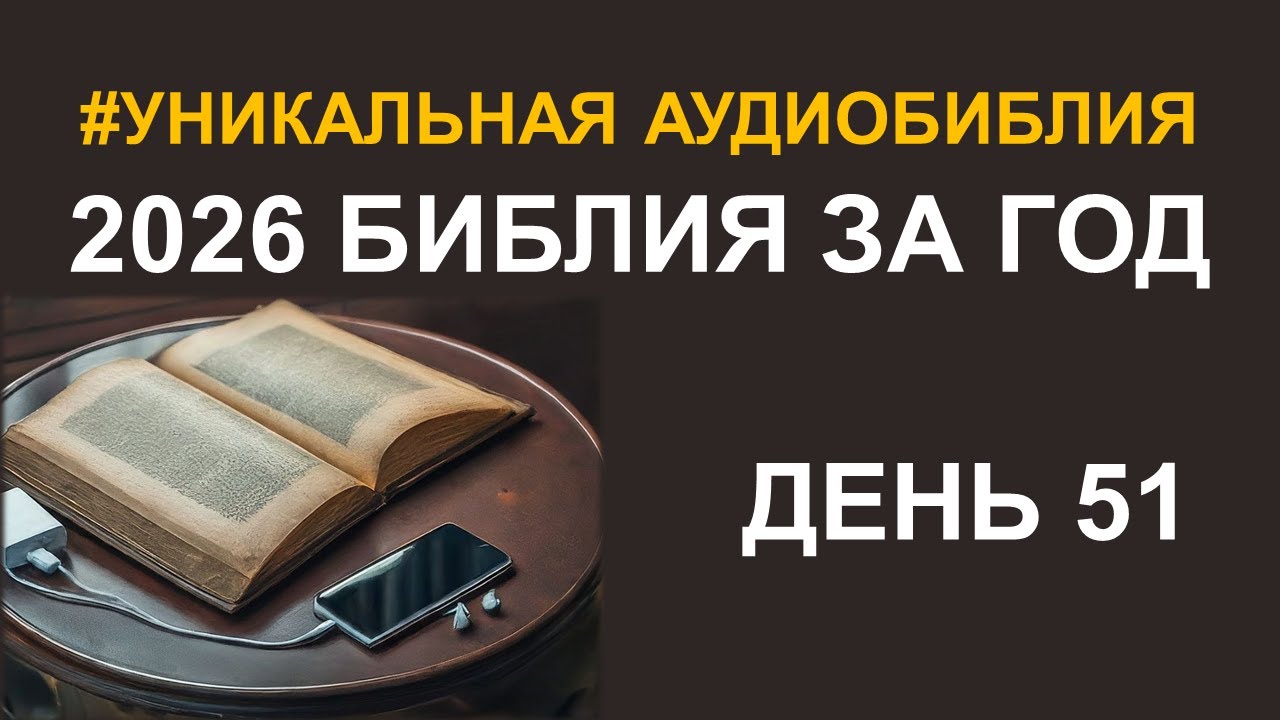 День 51. Библия за год. Библейский ультрамарафон портала «Иисус» 2026