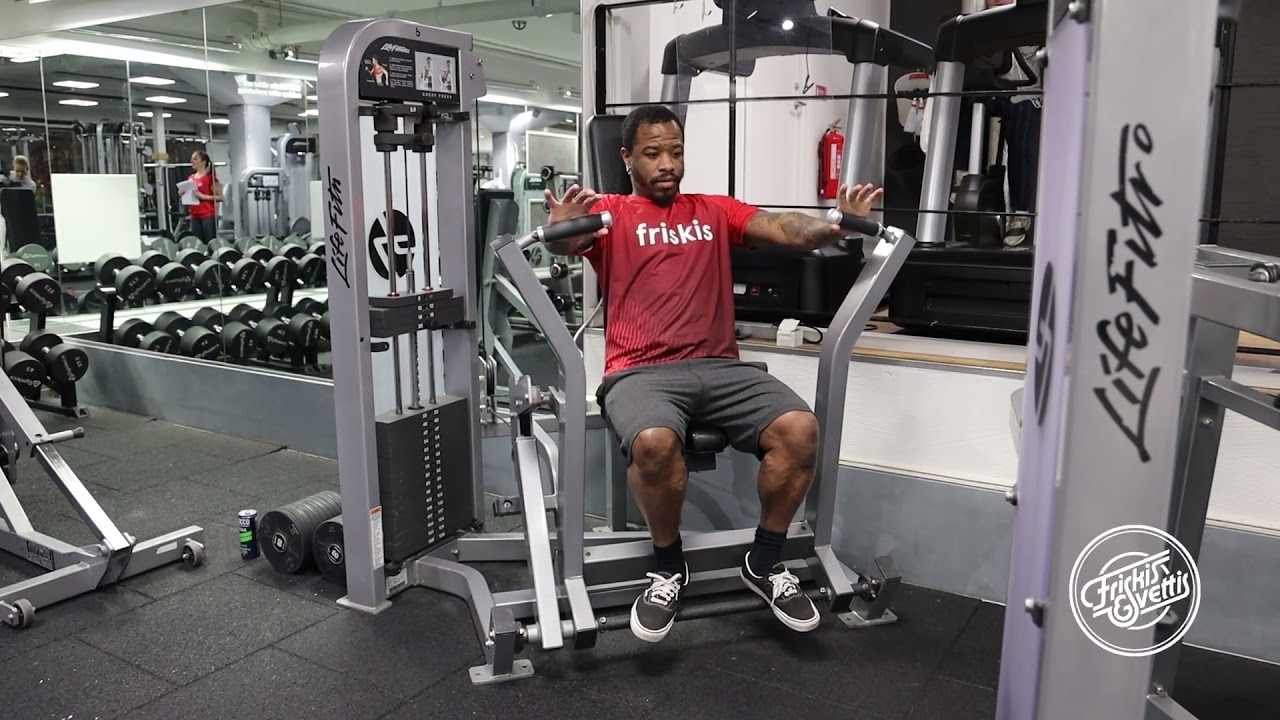 Kom igång-program med gymmaskiner - Chest Press (bröstpress)
