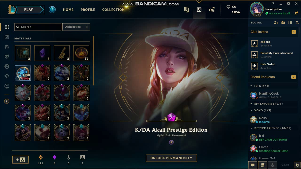 UNLOCKING PRESTIGE AKALI