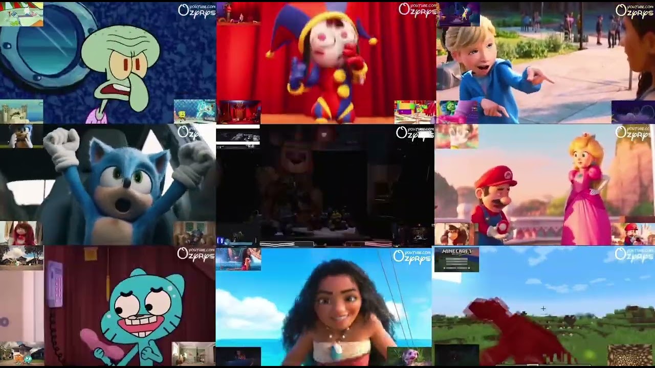 9 zoonamly theme song mashup