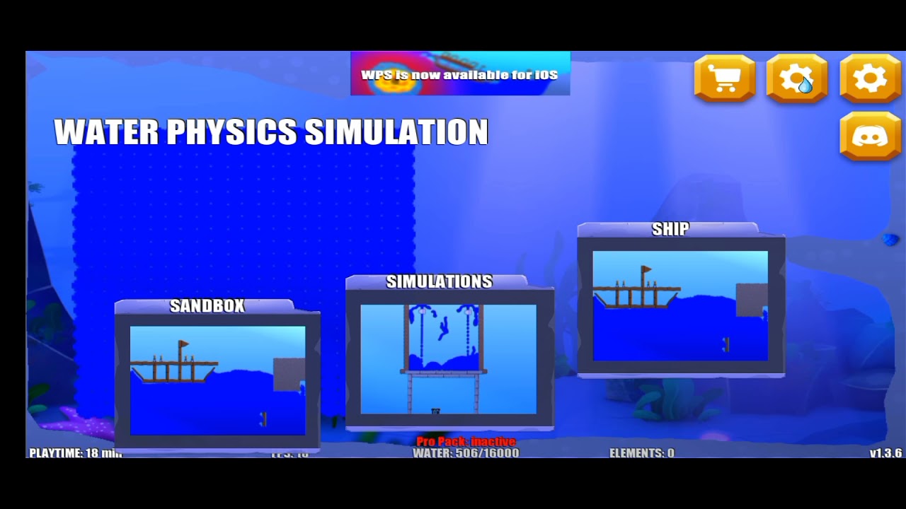 WATER PHYSICS SIMULATION