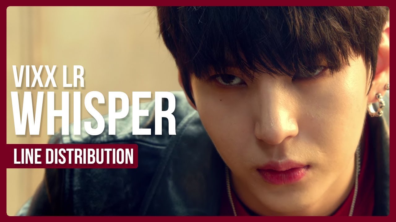 VIXX LR - Whisper Line Distribution (Color Coded)