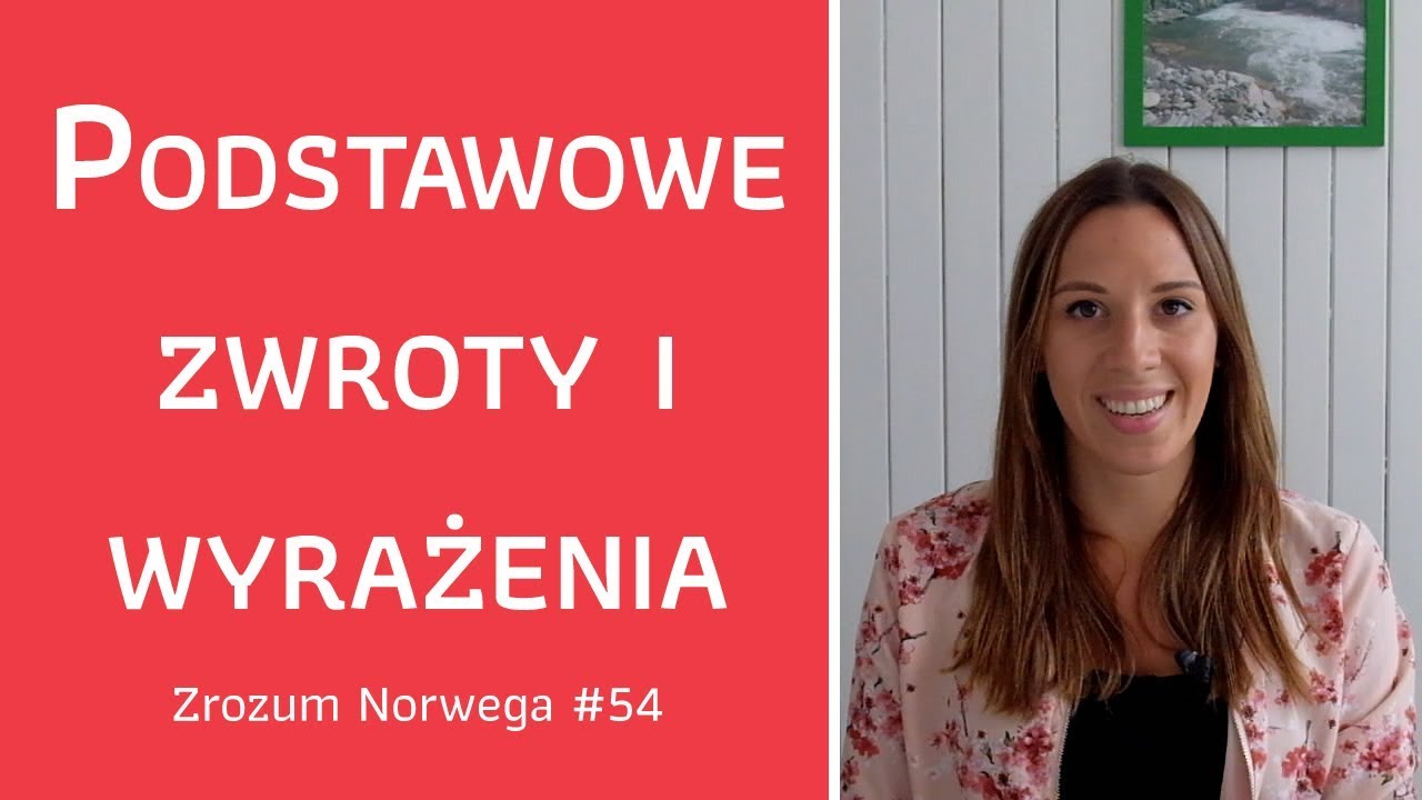 Podstawowe zwroty i wyrażenia w języku norweskim - Zrozum Norwega #54