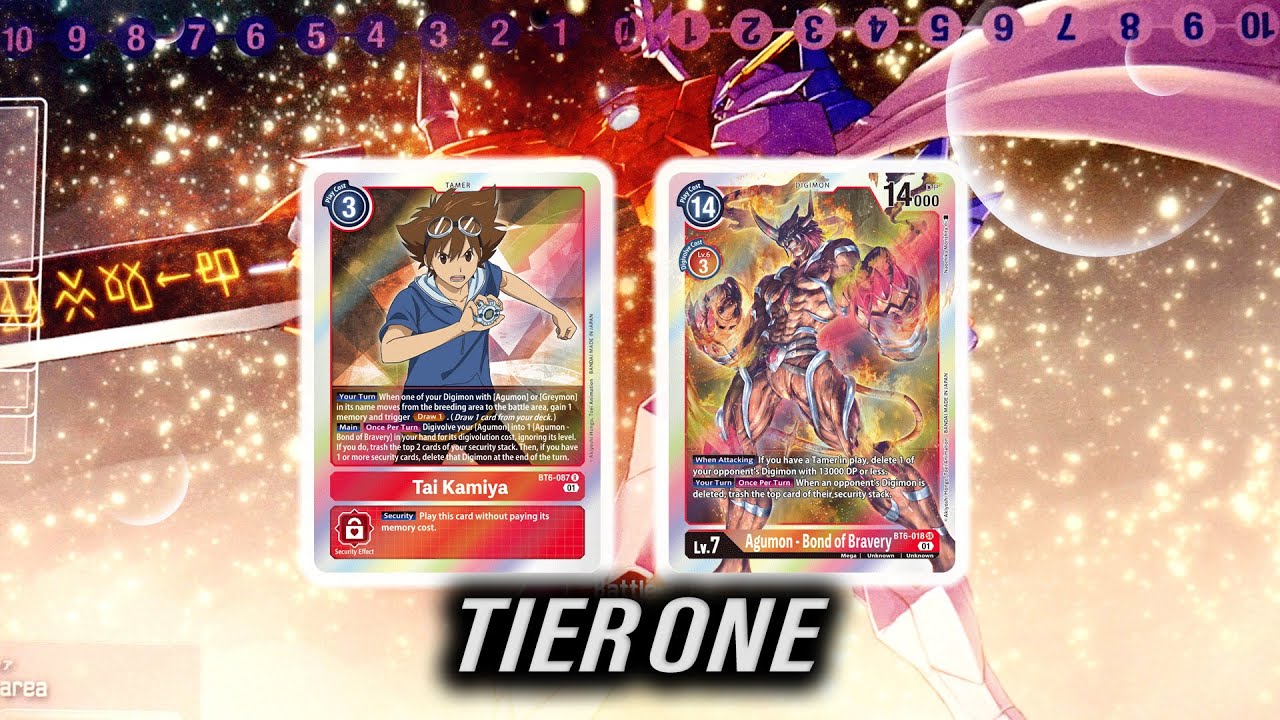 Digimon TCG TIER ONE AGUBOND Deck Profile BT6 Format! (Double Diamond Format BT6 ENG)