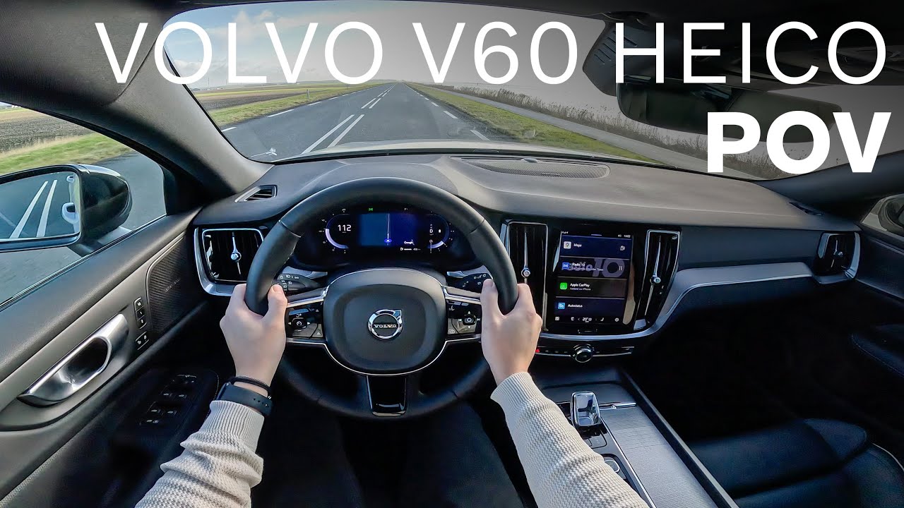 Volvo V60 B4 with HEICO Package - POV Test Drive!