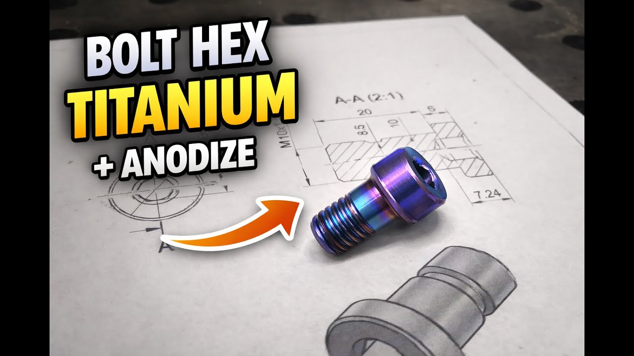 Tytan vs DIY tokarka – Hex 6 o krok od urwania | TEST + elektroliza