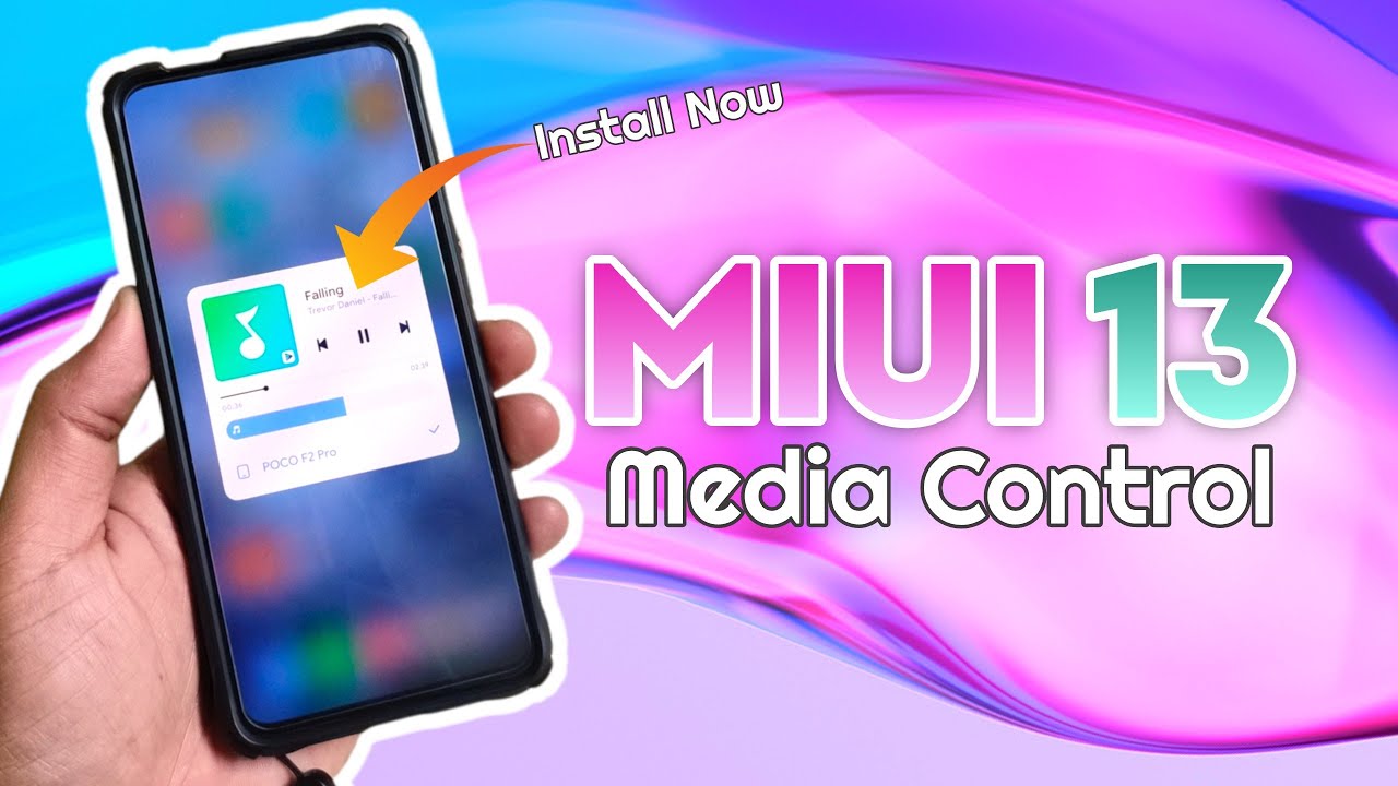 Cara Aktifkan Media Control MIUI 13 Di Hp Xiaomi MIUI 12 - Tanpa Root