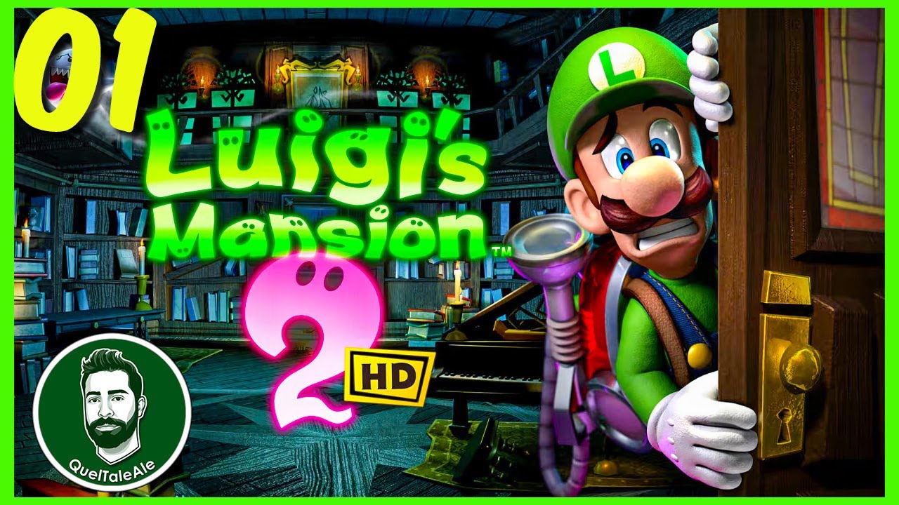 Luigi's Mansion 2 HD Gameplay ITA - SI ENTRA NEL MANIERO TENEBROSO -  01