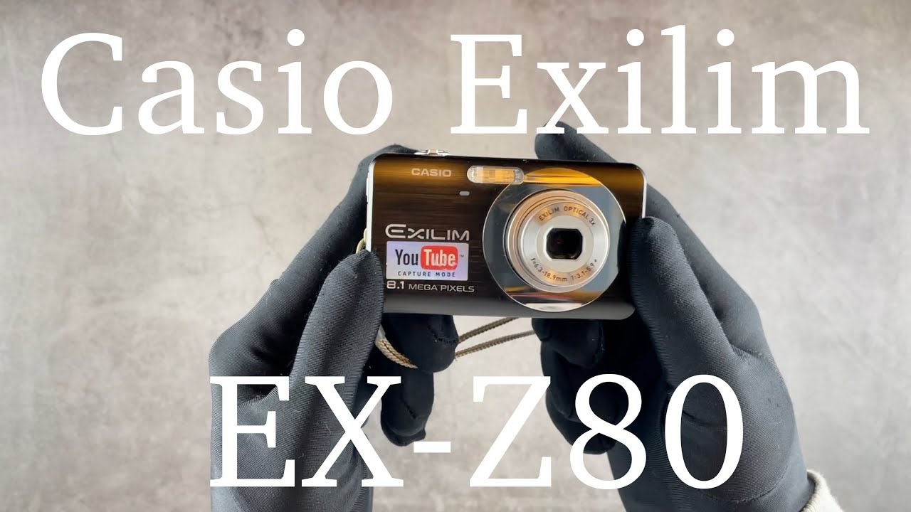 Unboxing Casio Exilim EX-Z80 CCD Camera | ASMR