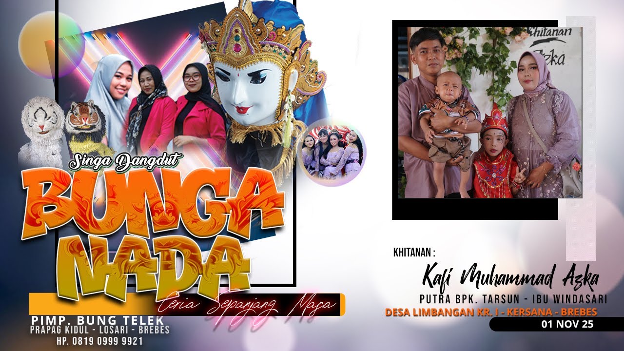 LIVE - Singa Dangdut BUNGA NADA | Limbangan - Kersana - Brebes | 1 November 2025 | Siang