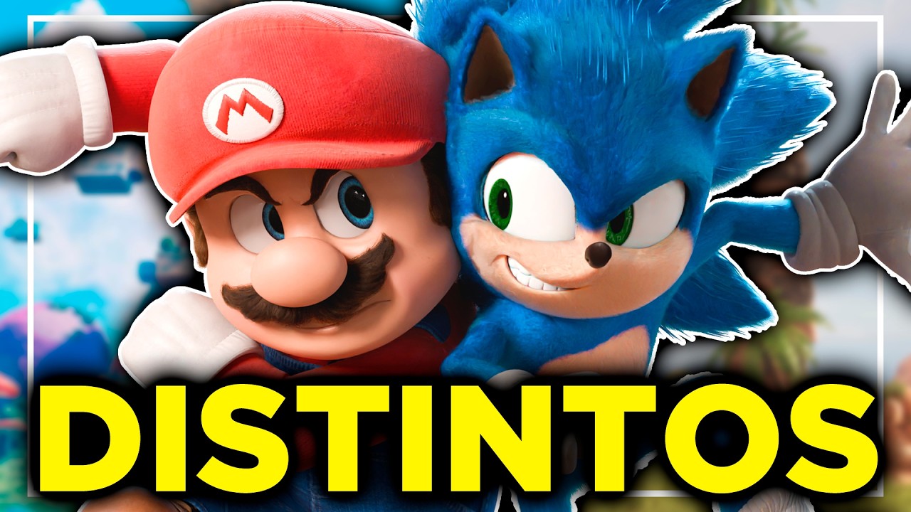 La guerra de Mario y Sonic en el cine